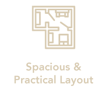 Spacious and Practical Layout